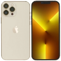 Смартфон Apple iPhone 13 Pro 128 ГБ, Dual SIM (nano SIM+eSIM), Gold , золотистый