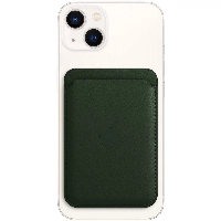 Кардхолдер Apple iPhone Leather Wallet Sequoia Green (MM0X3)