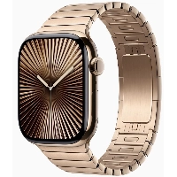 Умные часы Apple Watch Series 10 46 мм, Titanium Case Cellular, Link Bracelet, Gold
