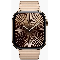 Умные часы Apple Watch Series 10 46 мм, Titanium Case Cellular, Link Bracelet, Gold