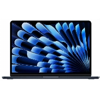 Ноутбук Apple MacBook Air 15 2025 2560x1664, Apple M4, RAM 24 GB, SSD 512 GB, 10-Core CPU 10-Core GPU, macOS, MC6L4, Midnight, темная ночь
