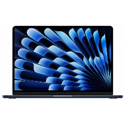 Ноутбук Apple MacBook Air 15 2025 2560x1664, Apple M4, RAM 24 GB, SSD 512 GB, 10-Core CPU 10-Core GPU, macOS, MC6L4, Midnight, темная ночь