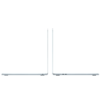 Ноутбук Apple MacBook Air 15 2025 2880x1864, Apple M4, RAM 24 ГБ, SSD 512 ГБ, Apple graphics 10-core, macOS, MC7D4, Sky Blue, небесно-голубой