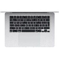 Ноутбук Apple MacBook Air 15 2025 2880x1864, Apple M4, RAM 32 ГБ, SSD 1024 ГБ, Apple graphics 10-core, macOS, Z1H0000MH, Silver, серебристый