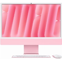 Моноблок Apple iMac 24 2024 (MWUG3), 4480x2520, Apple M4, RAM 16 ГБ, SSD 256 ГБ,  8-core CPU, 8-core GPU, MacOS, Pink, розовый