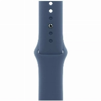 Умные часы Apple Watch Series SE Gen 2 44 мм Aluminium Case, Silver/Denim Sport Band, серебристый/деним - M/L