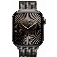 Умные часы Apple Watch Series 10 46 мм, S/M 130-180 мм, Titanium Case Cellular, Milanese Loop, Slate 