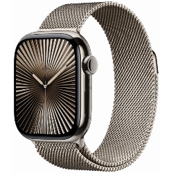 Умные часы Apple Watch Series 10 46 мм, S/M 130-180 мм, Titanium Case Cellular, Milanese Loop, Natural