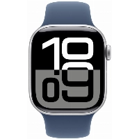 Умные часы Apple Watch Series 10 46 мм, M/L 140-245 мм, Aluminium Case GPS, Silver