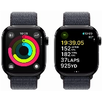 Умные часы Apple Watch Series 10 42 мм, Aluminium Case GPS, Sport Loop, Black