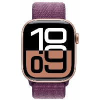 Умные часы Apple Watch Series 10 46 мм, Aluminium Case GPS, Sport Loop, Rose Gold