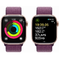 Умные часы Apple Watch Series 10 46 мм, Aluminium Case GPS, Sport Loop, Rose Gold