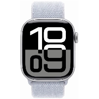 Умные часы Apple Watch Series 10 46 мм, Aluminium Case GPS, Sport Loop, Silver