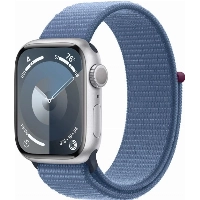 Умные часы Apple Watch Series 9 45 мм, Aluminium Case with Sport Loop, Winter Blue