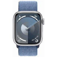 Умные часы Apple Watch Series 9 45 мм, Aluminium Case with Sport Loop, Winter Blue