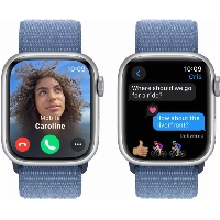Умные часы Apple Watch Series 9 45 мм, Aluminium Case with Sport Loop, Winter Blue