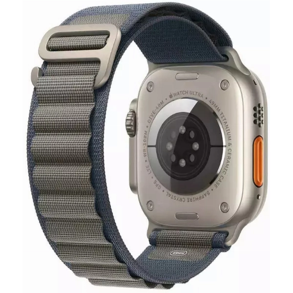 Умные часы Apple Watch Ultra 2 49 мм, M 145-190 мм, Titanium Case with Alpine Loop, Blue