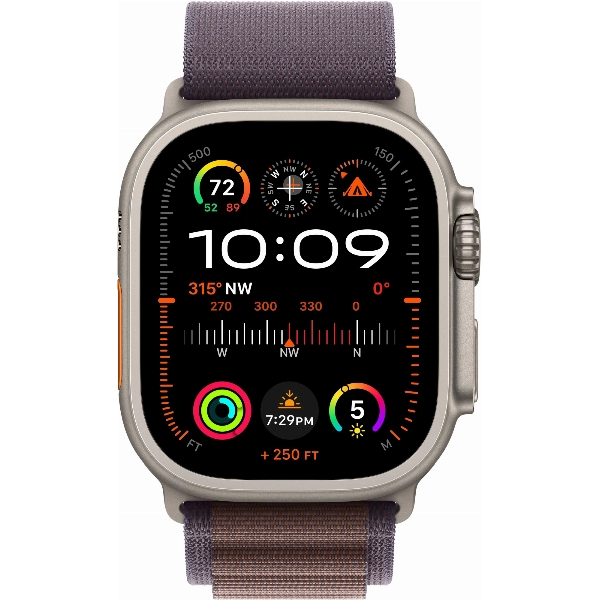 Умные часы Apple Watch Ultra 2 49 мм, S 130-160 мм, Titanium Case with Alpine Loop, Indigo