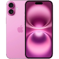 Смартфон Apple iPhone 16 Plus 128 GB, Dual SIM (eSIM), Pink