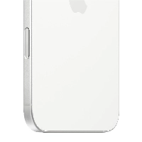 Смартфон Apple iPhone 16 256 GB, Dual SIM (nano SIM+eSIM), White