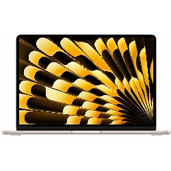 Ноутбук Apple MacBook Air 13 2024 2560x1664, Apple M3, RAM 8 ГБ, SSD 256 ГБ, GPU 8-core, macOS, MRXT3LL/A, Starligh, сияющая звезда