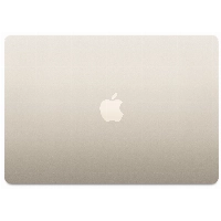 Ноутбук Apple MacBook Air 15 2024 2880x1864, Apple M3, RAM 24 ГБ, SSD 2048 ГБ, Apple graphics 10-core, macOS, Z1JF000K7, Starlight, сияющая звезда
