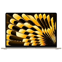 Ноутбук Apple MacBook Air 15 2024 2880x1864, Apple M3, RAM 24 ГБ, SSD 2048 ГБ, Apple graphics 10-core, macOS, Z1JF000K7, Starlight, сияющая звезда