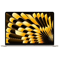 Ноутбук Apple MacBook Air 15 2024 2880x1864, Apple M3, RAM 24 ГБ, SSD 2048 ГБ, Apple graphics 10-core, macOS, Z1JF000K7, Starlight, сияющая звезда