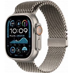 Смарт-часы Apple Watch Ultra 2 2024 49 мм, Natural Titanium Case with Natural Milanese Loop - M