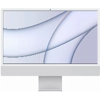 Моноблок Apple iMac 24" 2023 MQRJ3B/A, 4480x2520, Apple M3, RAM 8 ГБ, SSD 256 ГБ, 8-core CPU, 10-core GPU, MacOS, Silver, серебристый