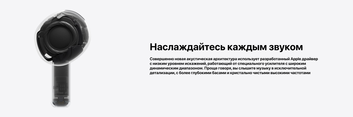 Наушники Apple AirPods 4, White