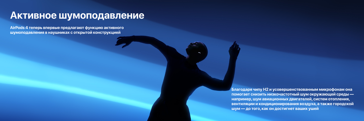 Наушники Apple AirPods 4, White