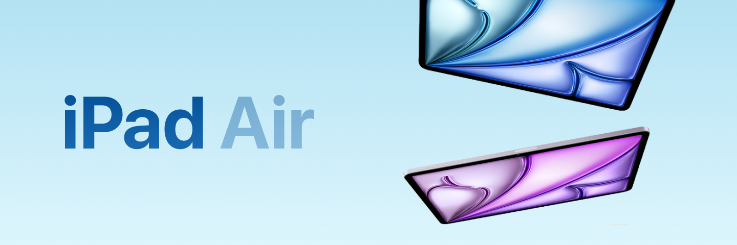 Планшет Apple iPad Air 11 2024 M2, 256 ГБ, Wi-Fi, iPadOS, Light Blue, голубой